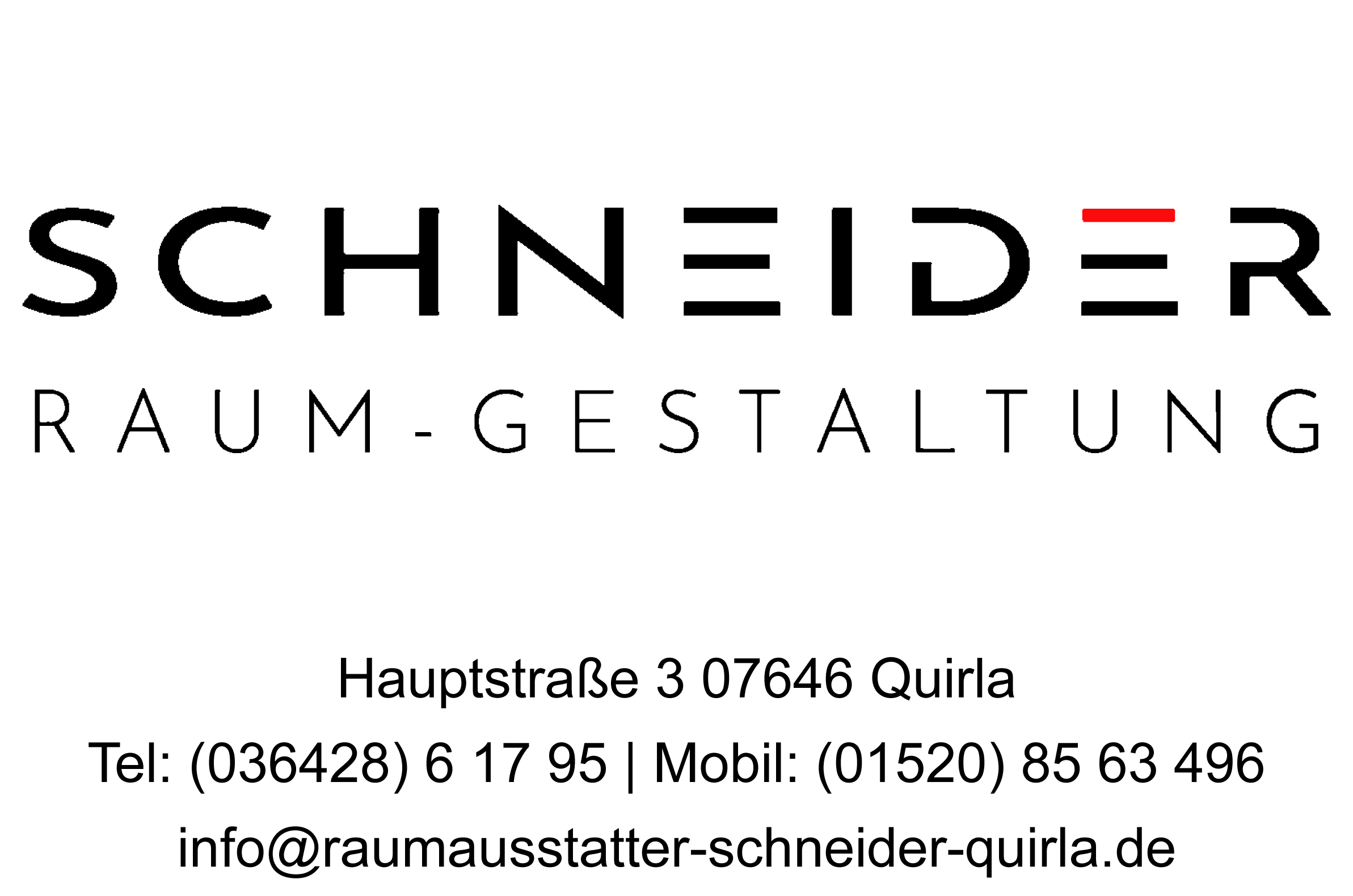 Raumausstatter Schneider