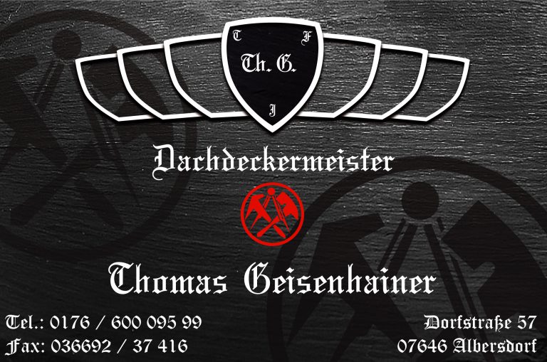 Dachdeckermeister Thomas Geisenhainer